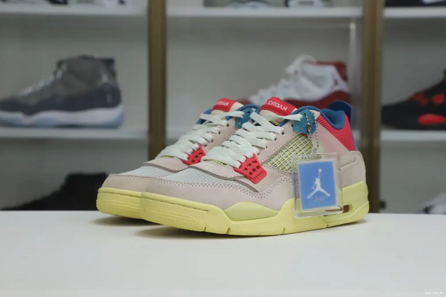 RETRO X 4 'GUAVA Kimikick JORDAN AIR ICE' LA UNION 0804